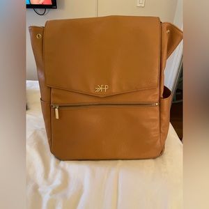 Freshly picked cognac backpack